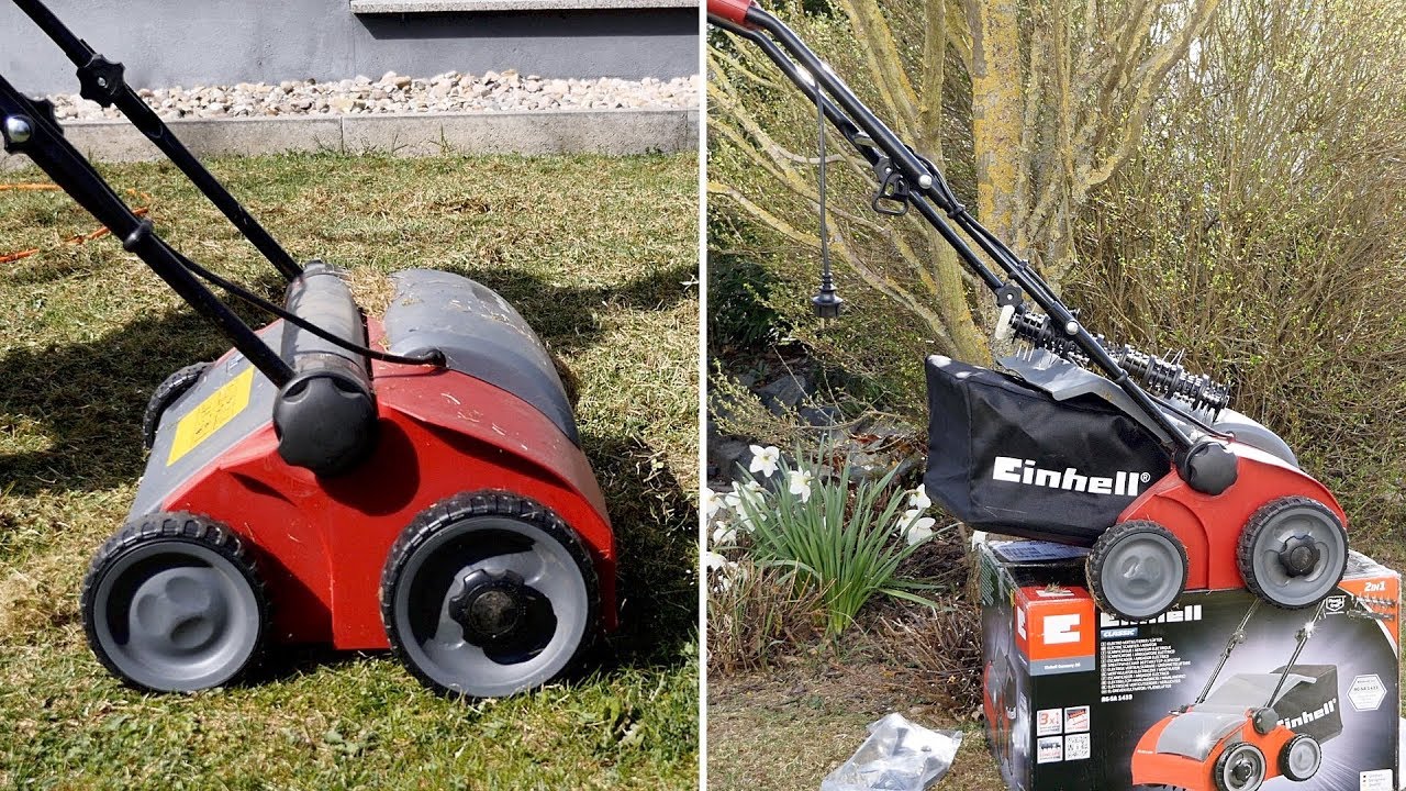 Empfehlenswert! Einhell Elektro Vertikutierer & Lüfter RG-SA 1433 // Test Fazit!