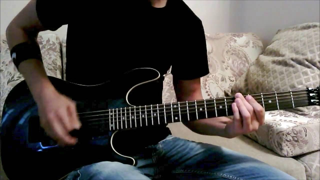 Skillet - Better Than Drugs (guitar cover with solo)