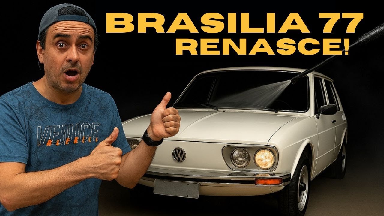 VW Brasilia 1977 Abandonada a 14 anos parte 2