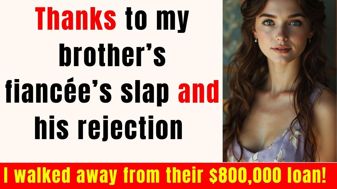 My Brother Said “You’re Not Family” After His Fiancée Hit Me—So I Killed Their $800K Loan !