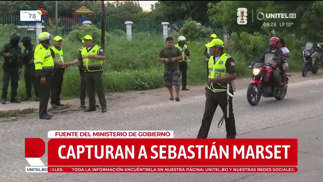 Primeras fotos de Marset tras su captura en Bolivia