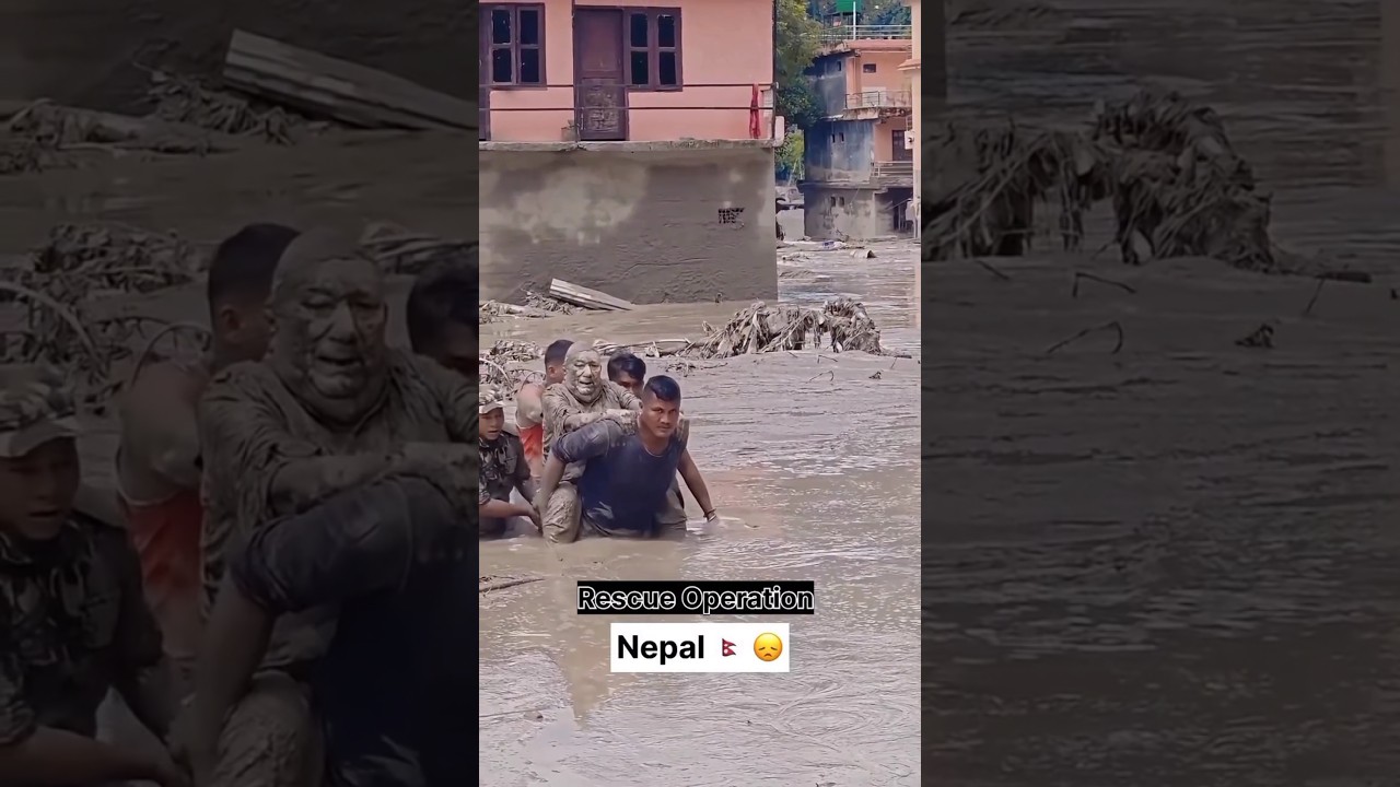 Nepal Flash Floods Left Behind a Scene of Heartbreak 💔🇳🇵 | Thousands Struggle to Rebuild