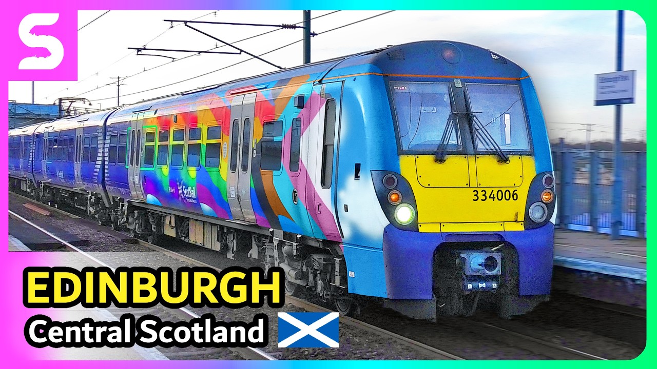 SCOTTISH Trains at Edinburgh Park (E&G) 28/01/2026