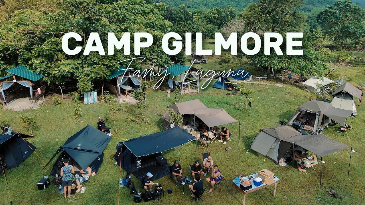 Riverside Camping at Camp Gilmore, Famy Laguna [4K] Halloween Special with TARA CAMP PH Creators