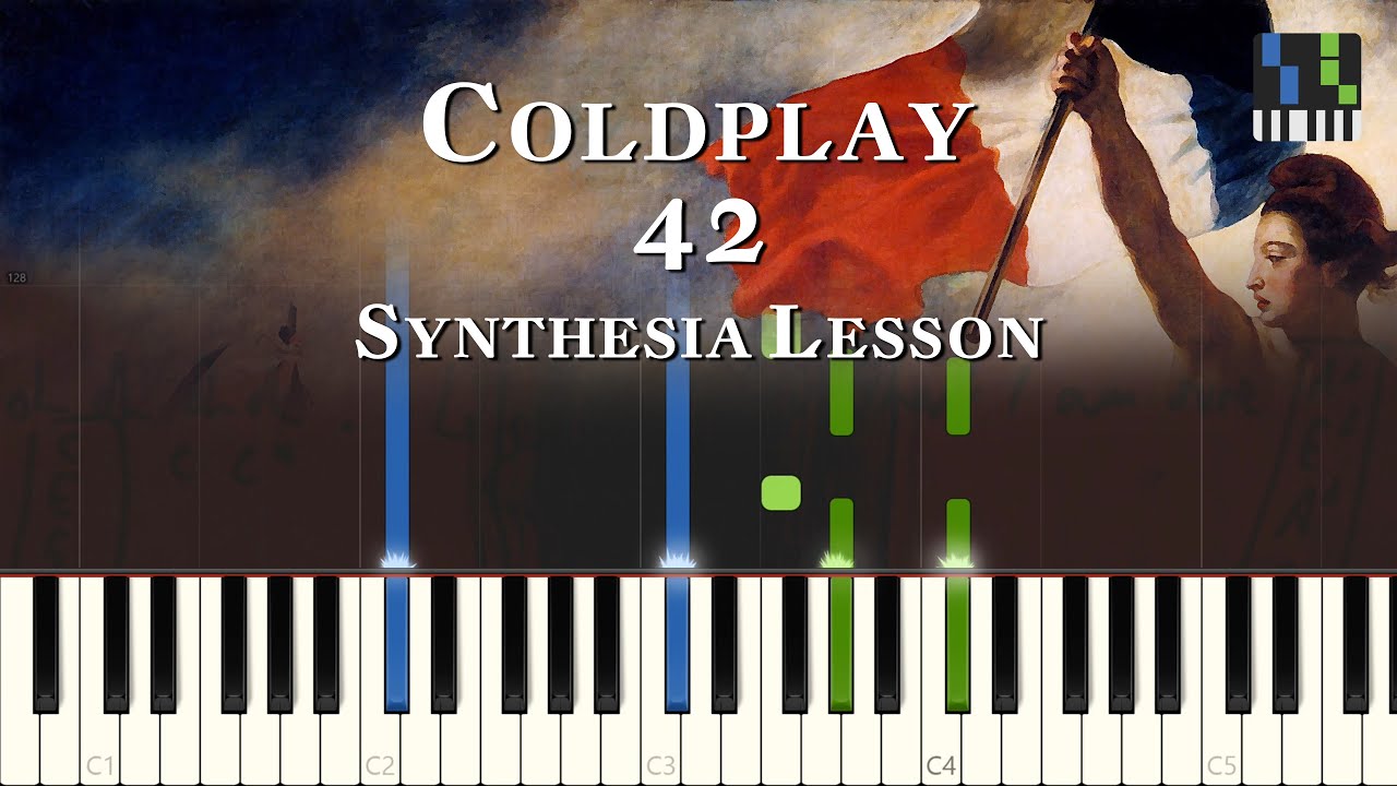 Coldplay - 42 | Synthesia Lesson