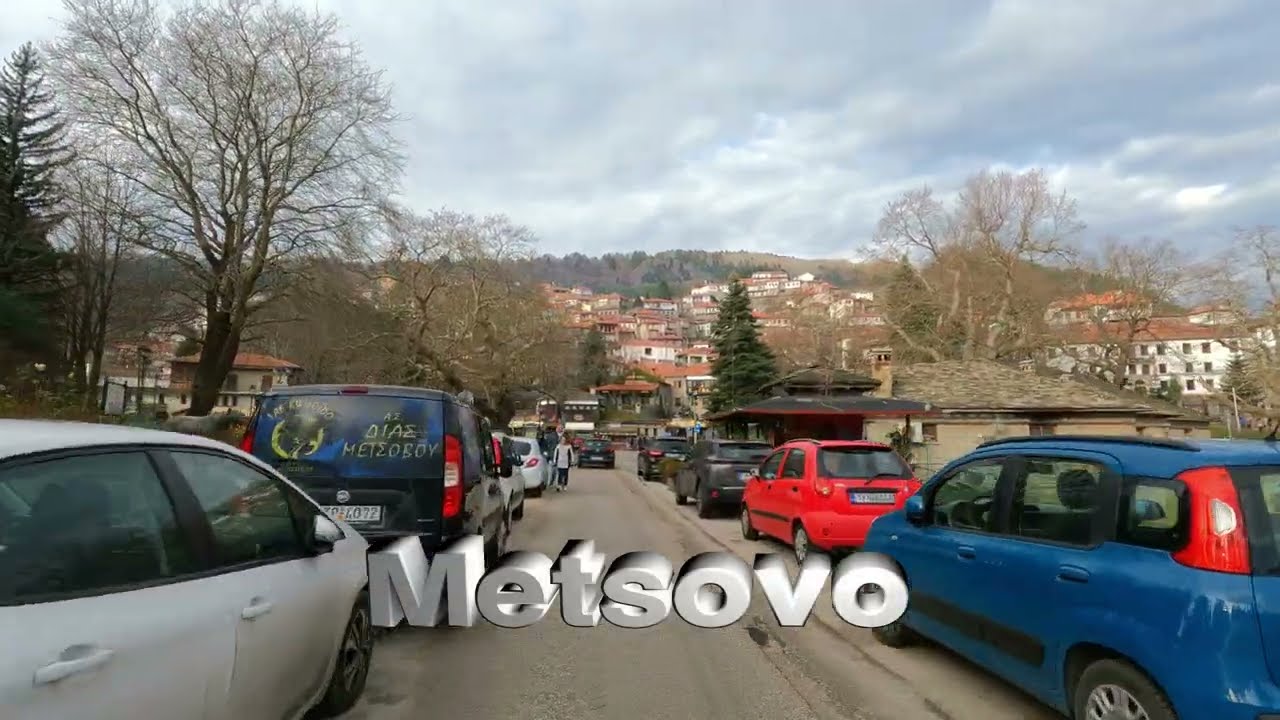 Driving in Greece, from Metsovo to Ioannina