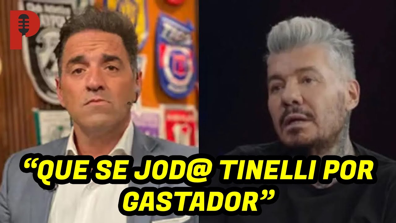 IUDICA LE SOLTÓ LA MANO A TINELLI: "QUE SE J0D@" POR GASTADOR