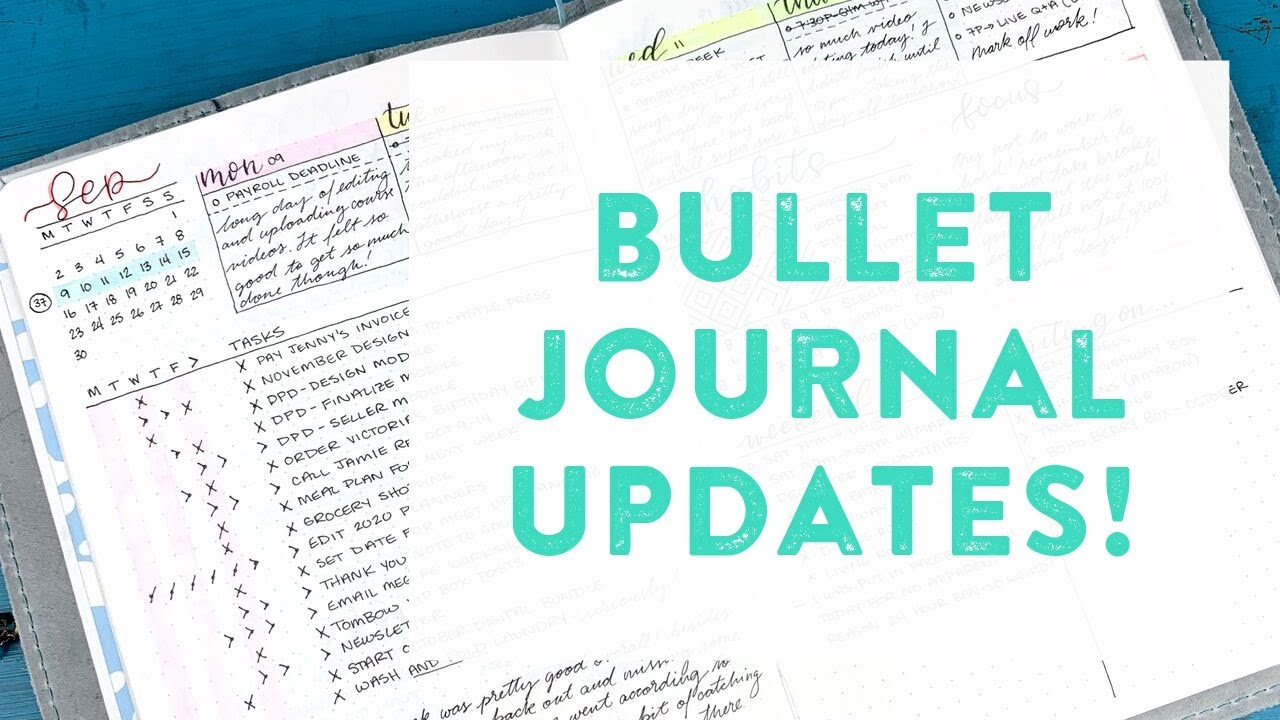 Tour My New BuJo! + Life Updates!
