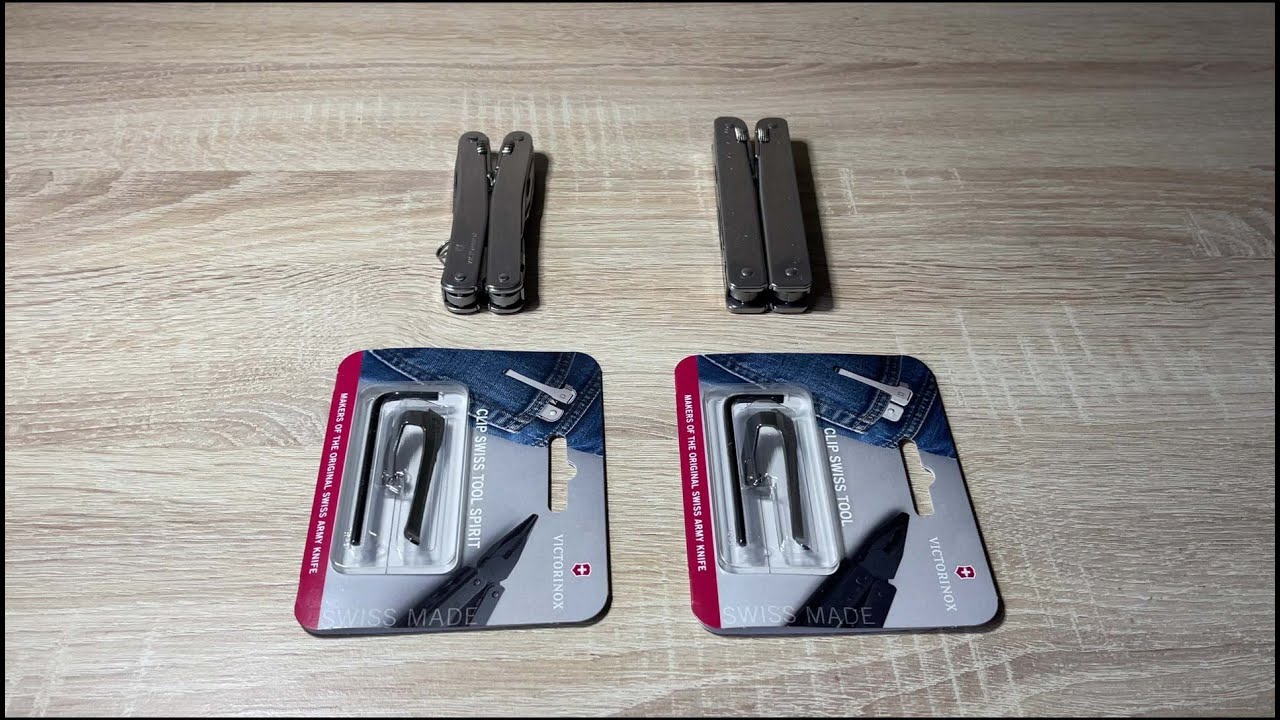 Victorinox Clip pro SwissTool Spirit X a SwissTool X
