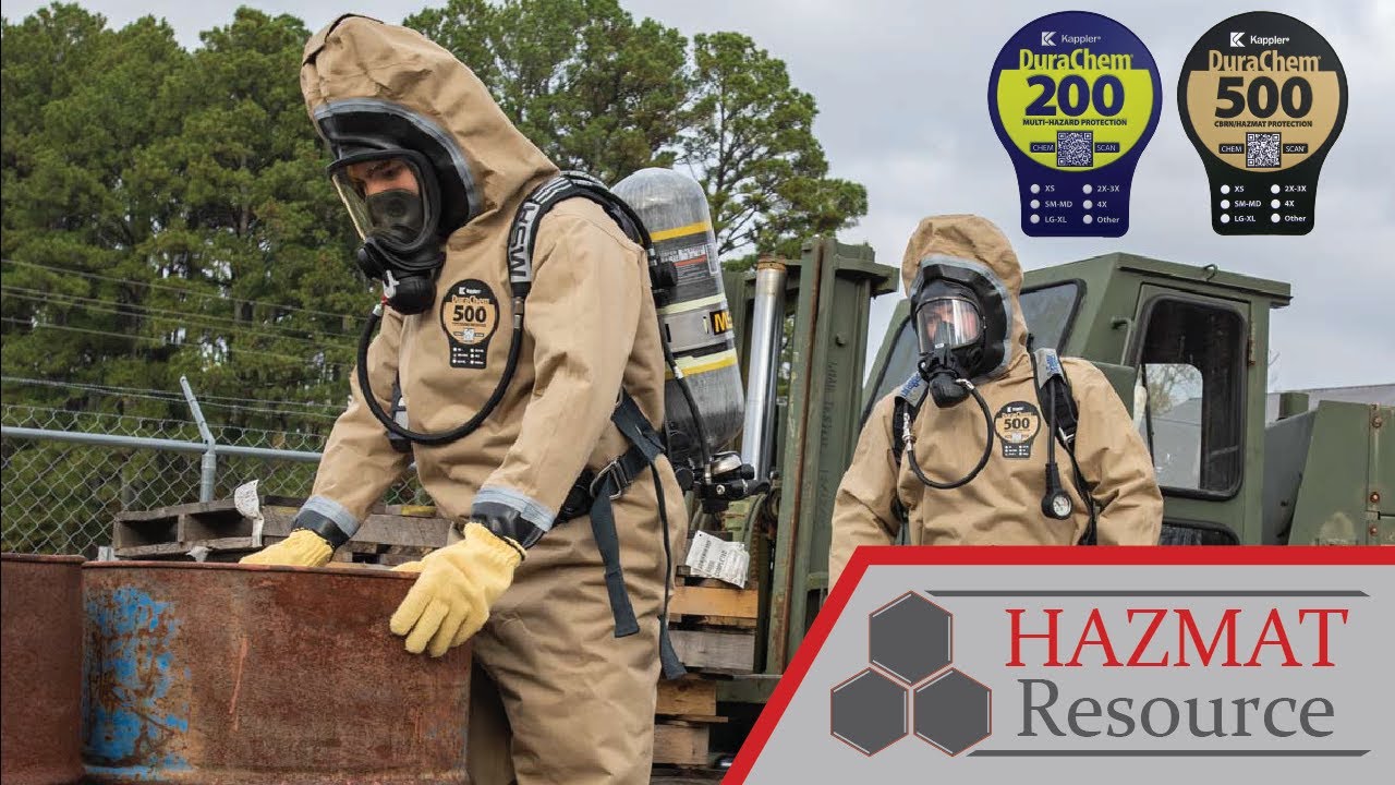 Kappler DuraChem 500 & 200 - Protective Suit Innovations