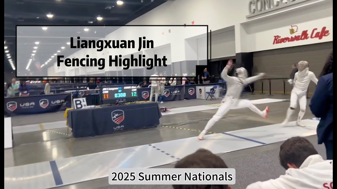 Jul25_Liangxuan Jin Fencing College Recruiting Video