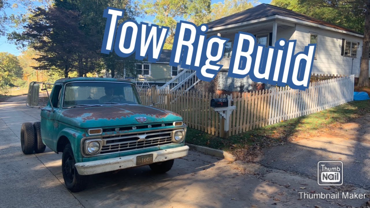 Turning my Field Find 1966 F350 that’s been sitting since 1988 into a Tow Rig :Build Part 1