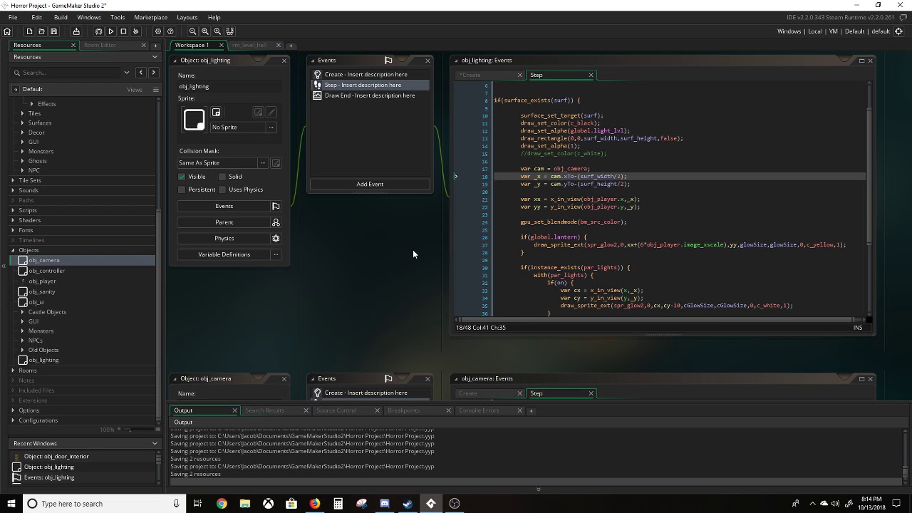 GameMaker Studio 2 - Dynamic Lighting System