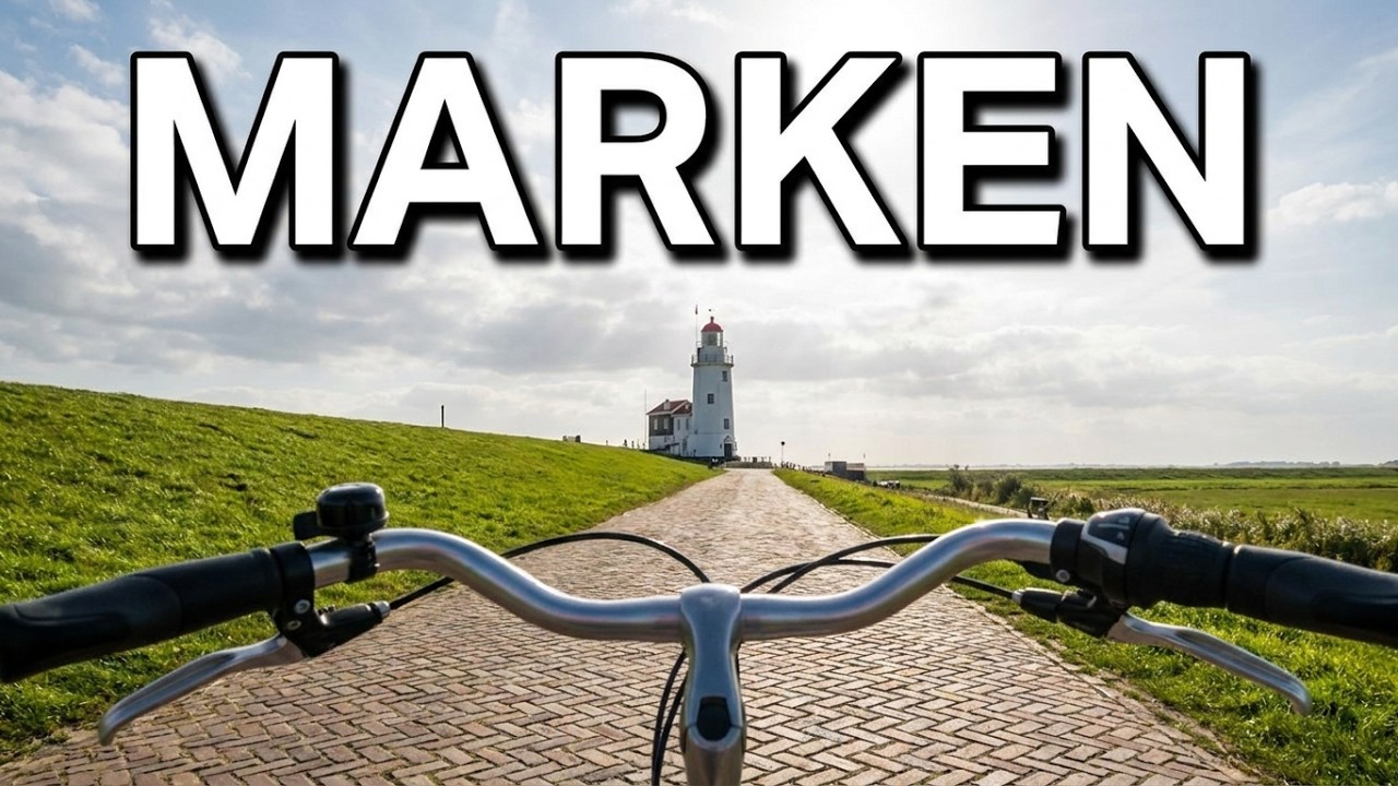 Fietsavontuur van Amsterdam Noord NDSM naar de Vuurtoren op Marken