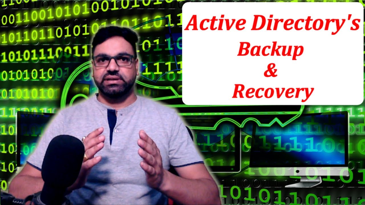 How to backup and restore Active Directory | Active Directory Backup and Restore in Hindi