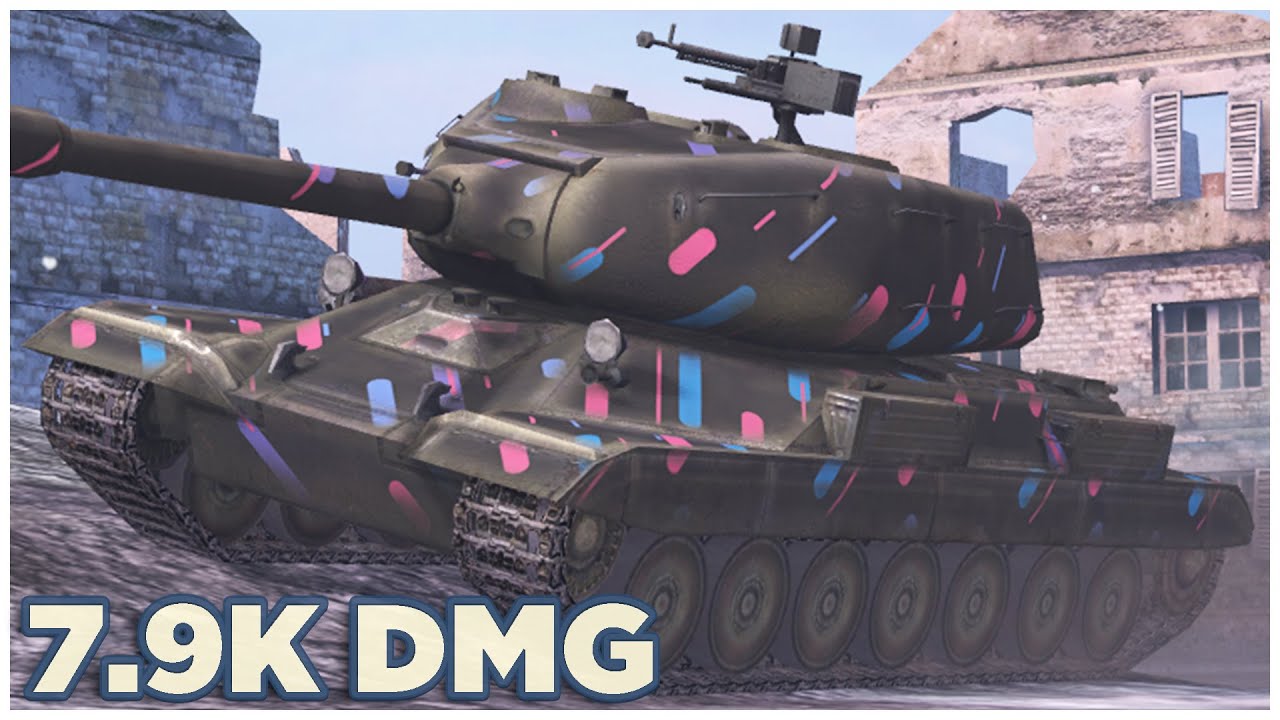 СТ-I • 7.9К УРОНА • 5 ФРАГОВ • WoT Blitz