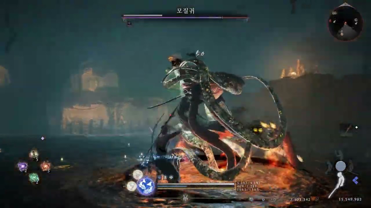 인왕3 2회차 1렙무기 모질귀 노데미지/Nioh3 NG+ Lv1 Demon of Envy No Damage
