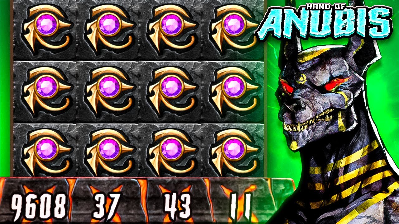 INCREDIBLY RARE MAX MULTI MAX WIN ON HAND OF ANUBIS!