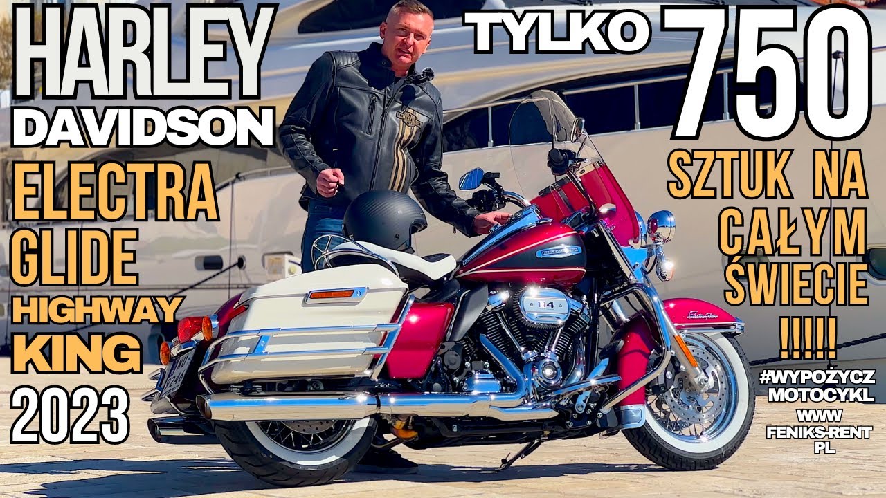 Tylko 750 SZTUK NA CAŁYM ŚWIECIE - Harley&Davidson Electra Glide Highway King