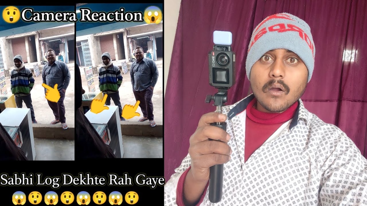 |😱 कैमरा देख के सभी लोग पागल हो गए पहली बार मार्केट में कैमरा लेके आया😲|Camera Reaction Videos|