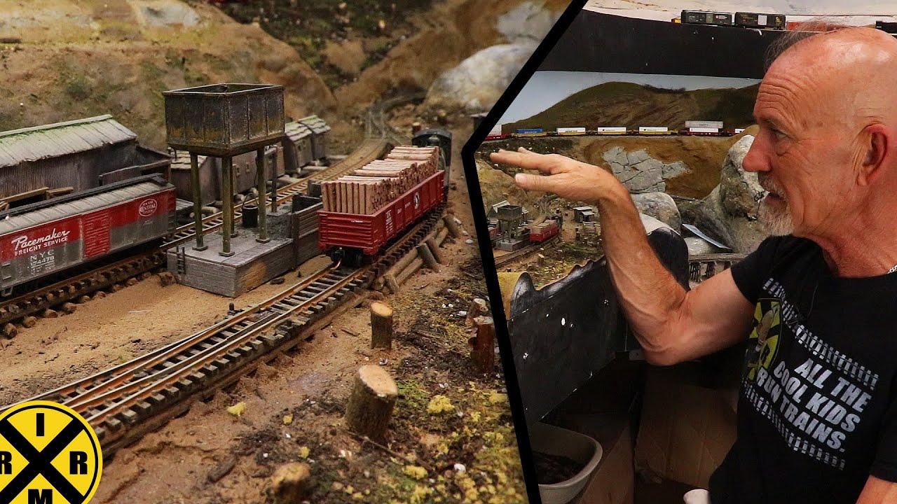 093: My N Scale Logging Camp Lives Again!