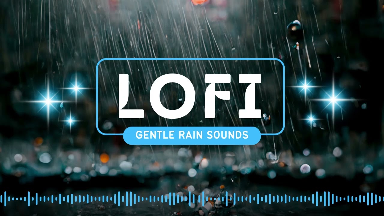 Gentle Lofi Rain Sounds for Deep Sleep & Relaxation | Moody Bokeh Ambience (No Talking)