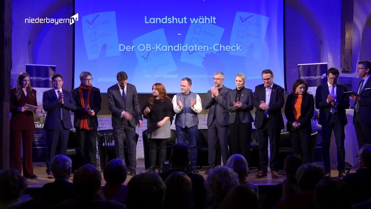 Landshut wählt 2026: Alle OB-Kandidaten im Check | NIEDERBAYERN TV