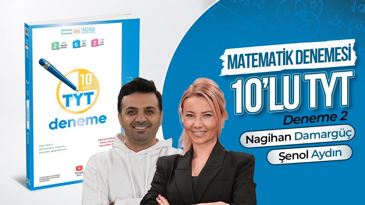 345 YAYINCILIK 10'LU TYT MATEMATİK DENEMESİ- 2