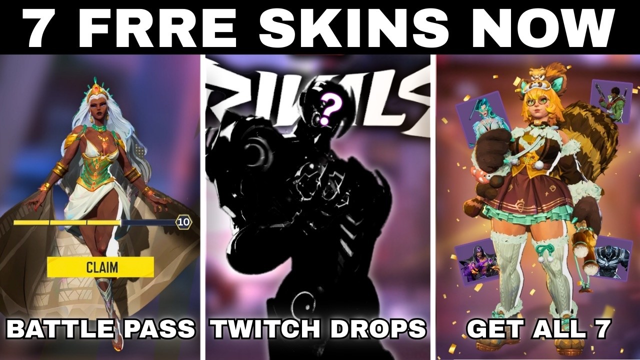 All 7 FREE Skins In Marvel Rivals [Season 6.5]