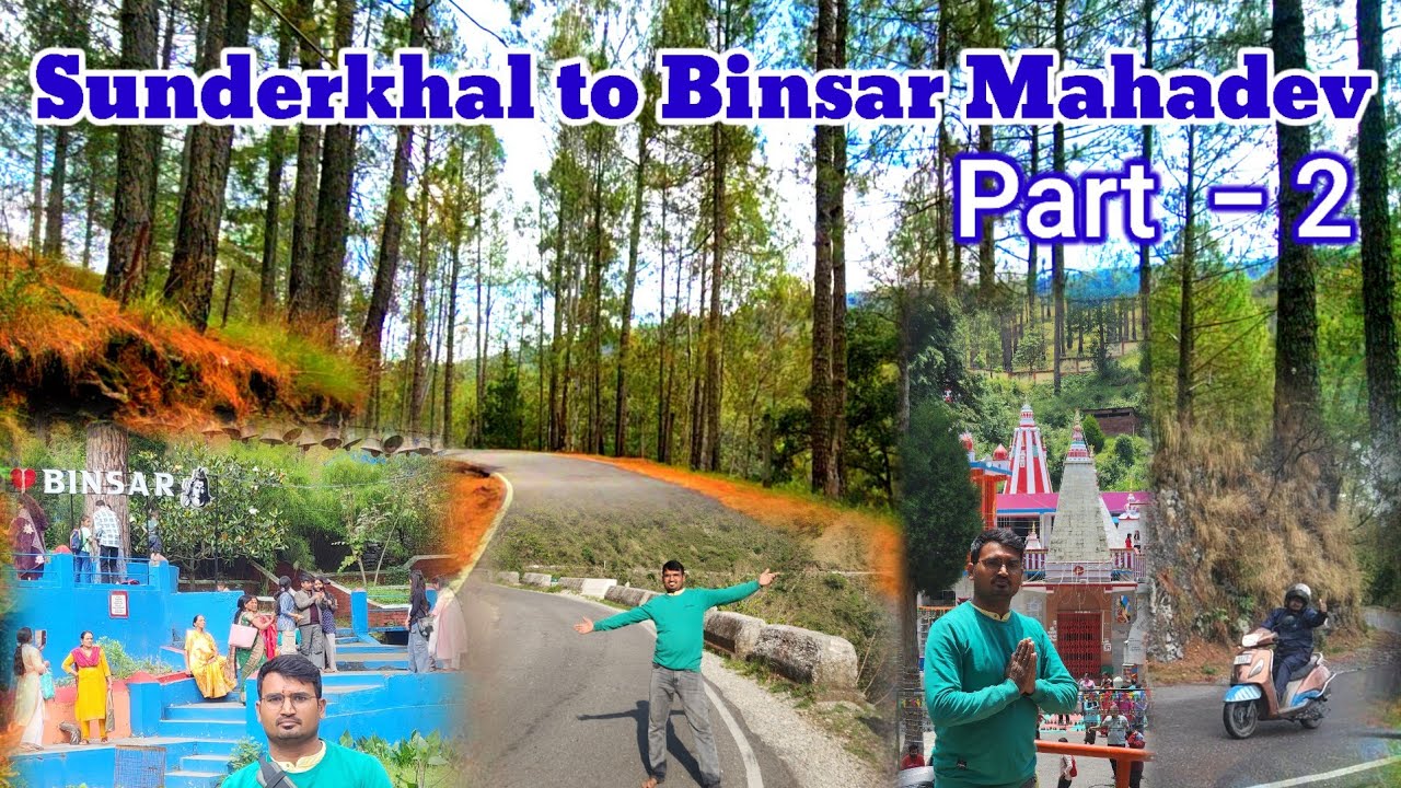 Sunderkhal to Binsar Mahadev Part 2  Bahuut Tej Barish ka maja