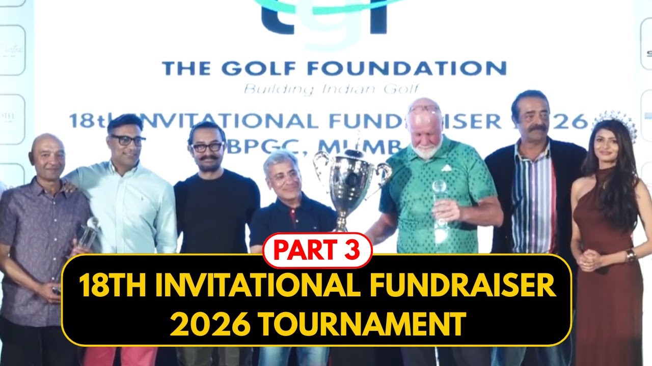 Aamir Khan At The 18th Invitational Fundraiser Tournament - Part 3