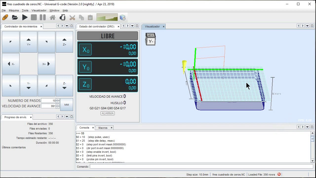Universal G-code Sender (ugs platform)