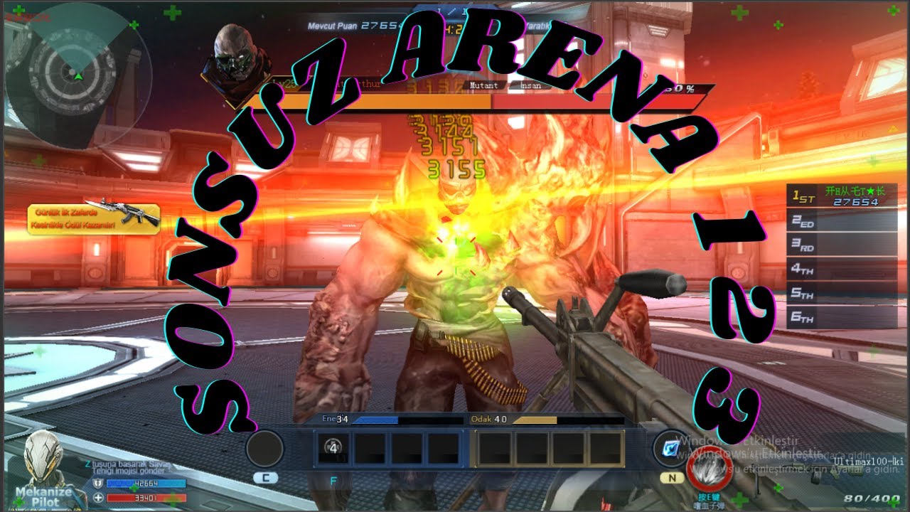 Battle Teams Sonsuz Arena 1 2 3