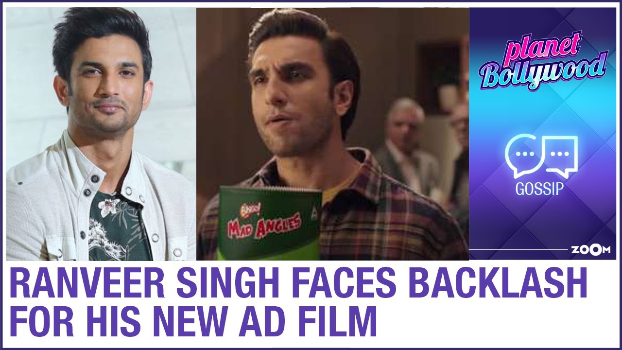 Sushant Singh Rajput's fans target Ranveer Singh and accuse him of mocking SSR in an ad film