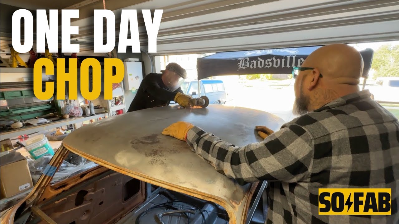 Can This ’54 Chevy Chop Work? | One-Day Roof Chop Assist