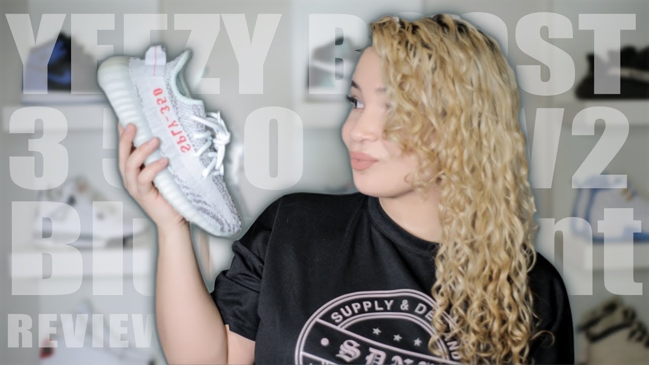 ZEBRAS vs BLUE TINT? Adidas Yeezy Boost 350 V2 Blue Tint on Foot Review