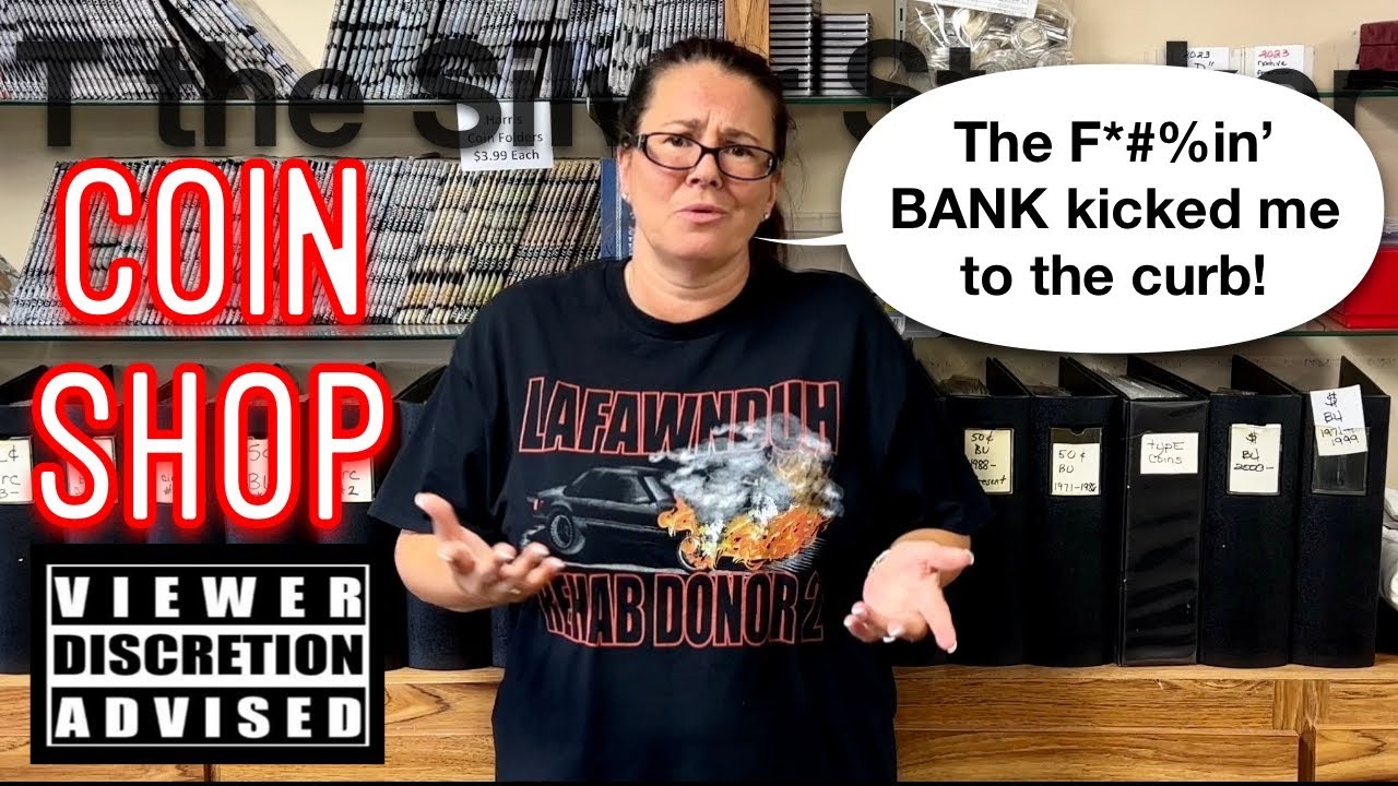 Bank Closes Coin Shop Account - Sherrie NAMES THE BANK and Doesn't Mince Words in Her Frustration!