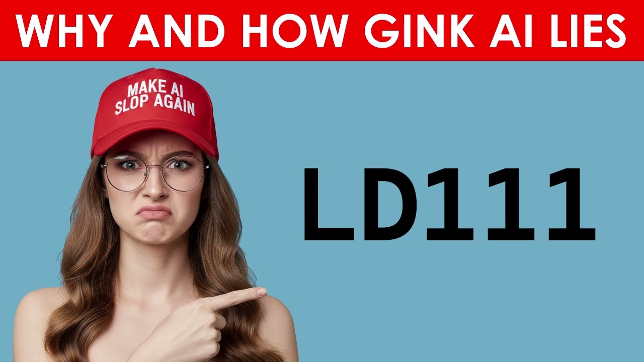 LD111 Why and How Gink AI Lies