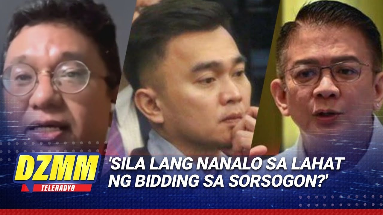 'Ang projects Sorsogon lahat': P15-B proyekto ng donor ni Chiz Escudero kinwestiyon | DZMM TeleRadyo