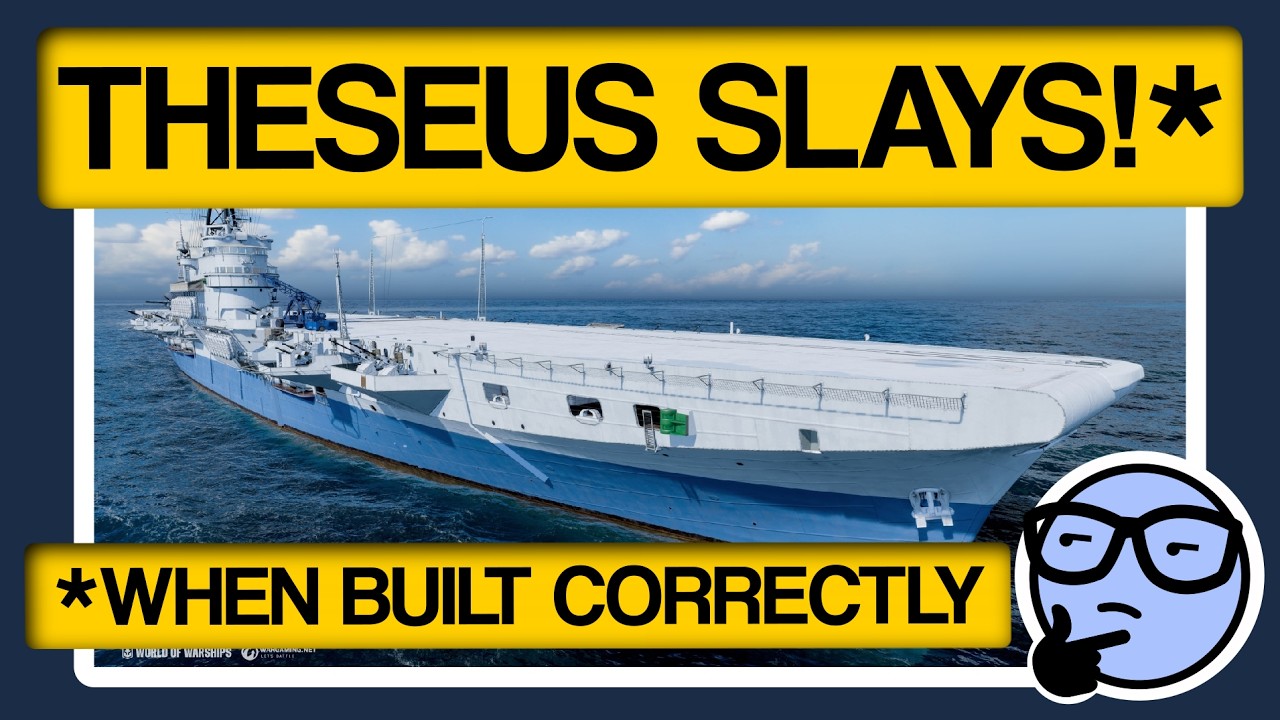 Theseus Gameplay Isn't What You Think - World of Warships - Clyde Plays LIVE - E104