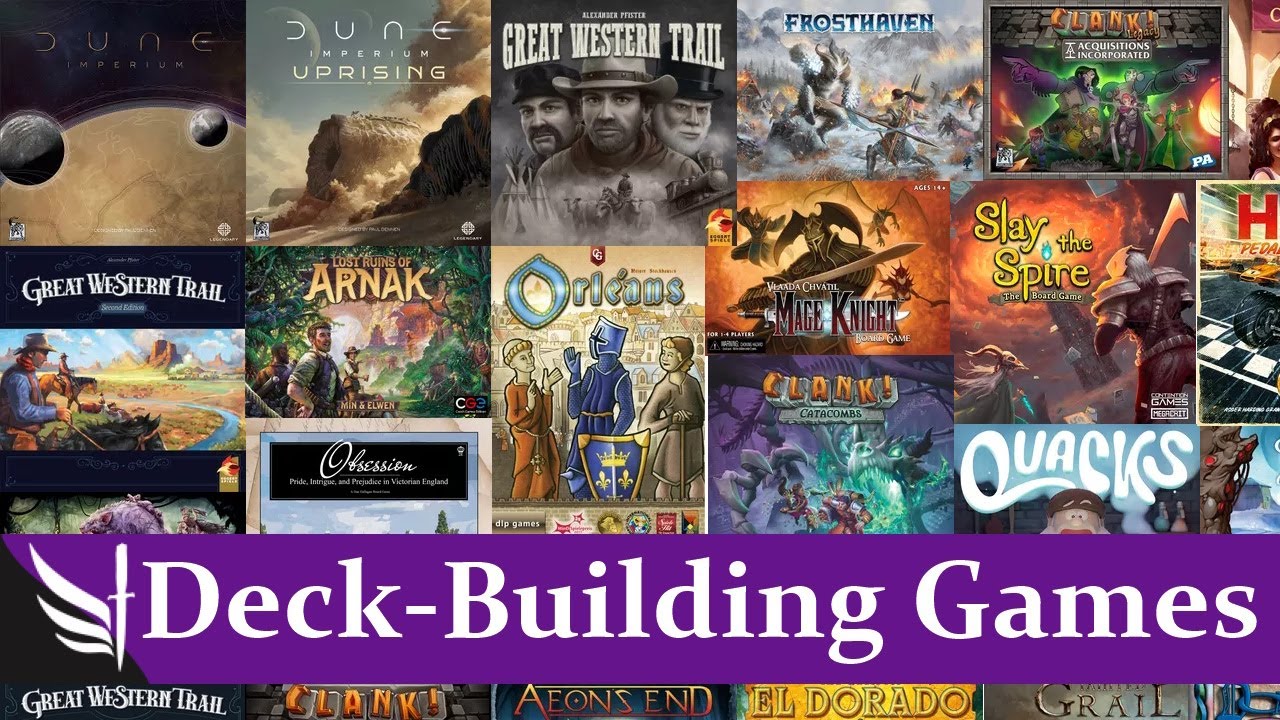 Top 10 Deck Building Board Games