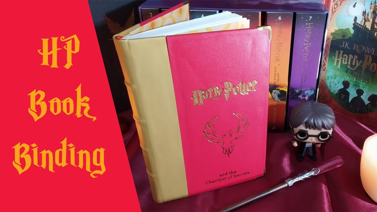 Personalized Harry Potter ⚡ Hard Cover Bookbinding DIY