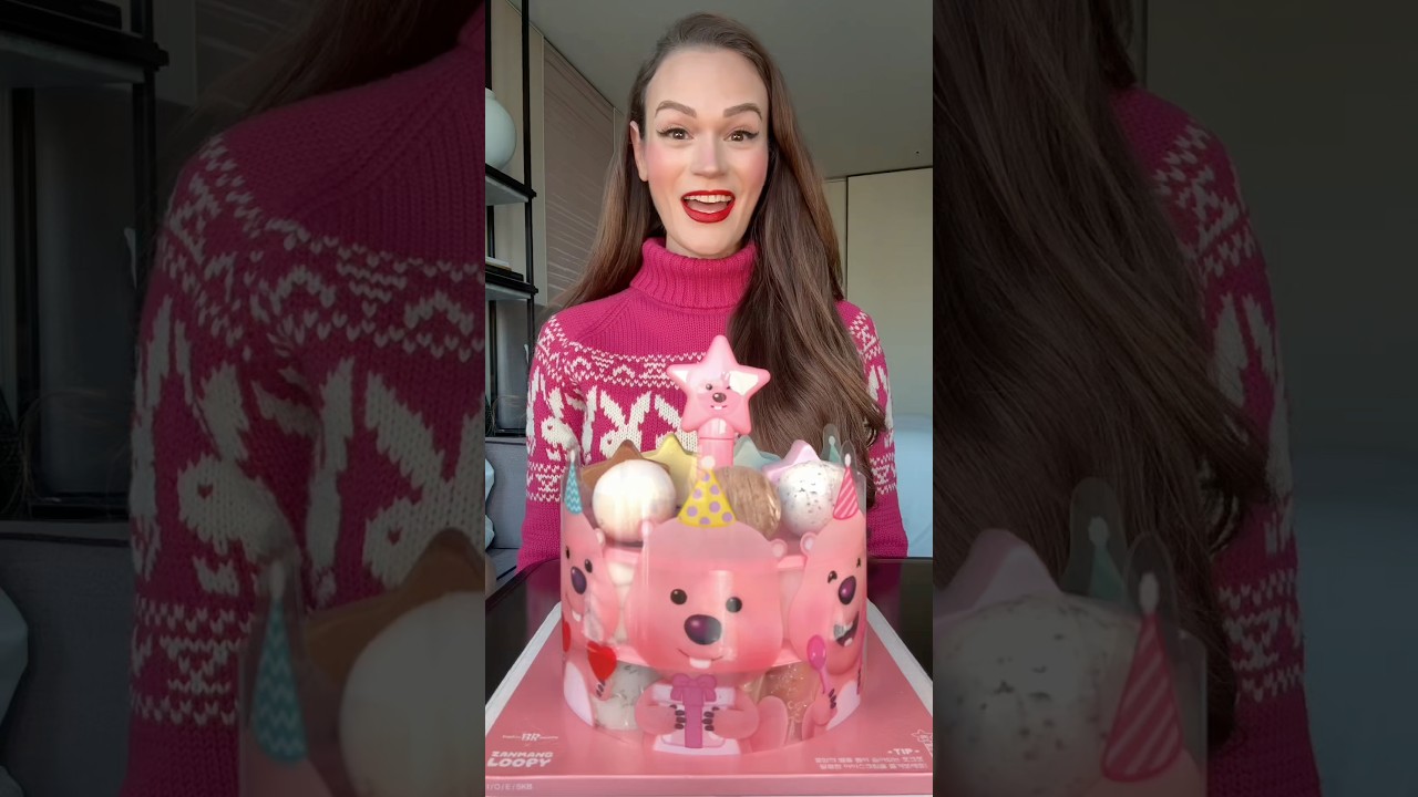 Мороженое-торт Baskin Robbins в Корее Baskin Robbins 🍨