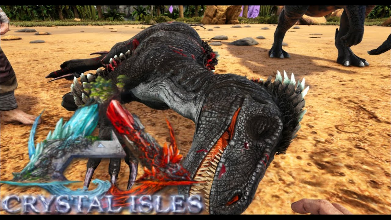 ARK CRYSTAL ISLES EP.3 DESERT JOURNEY & RAPTOR TAMING!
