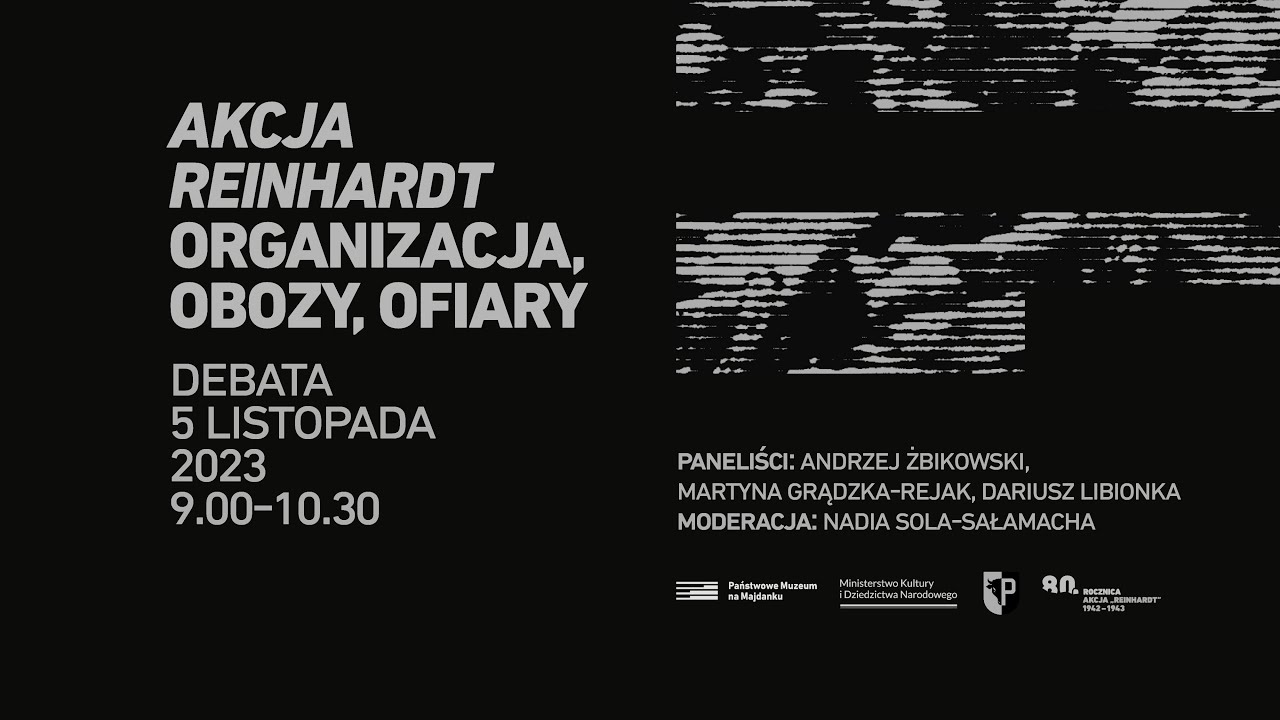 Akcja „Reinhardt”: organizacja, obozy, ofiary | debata