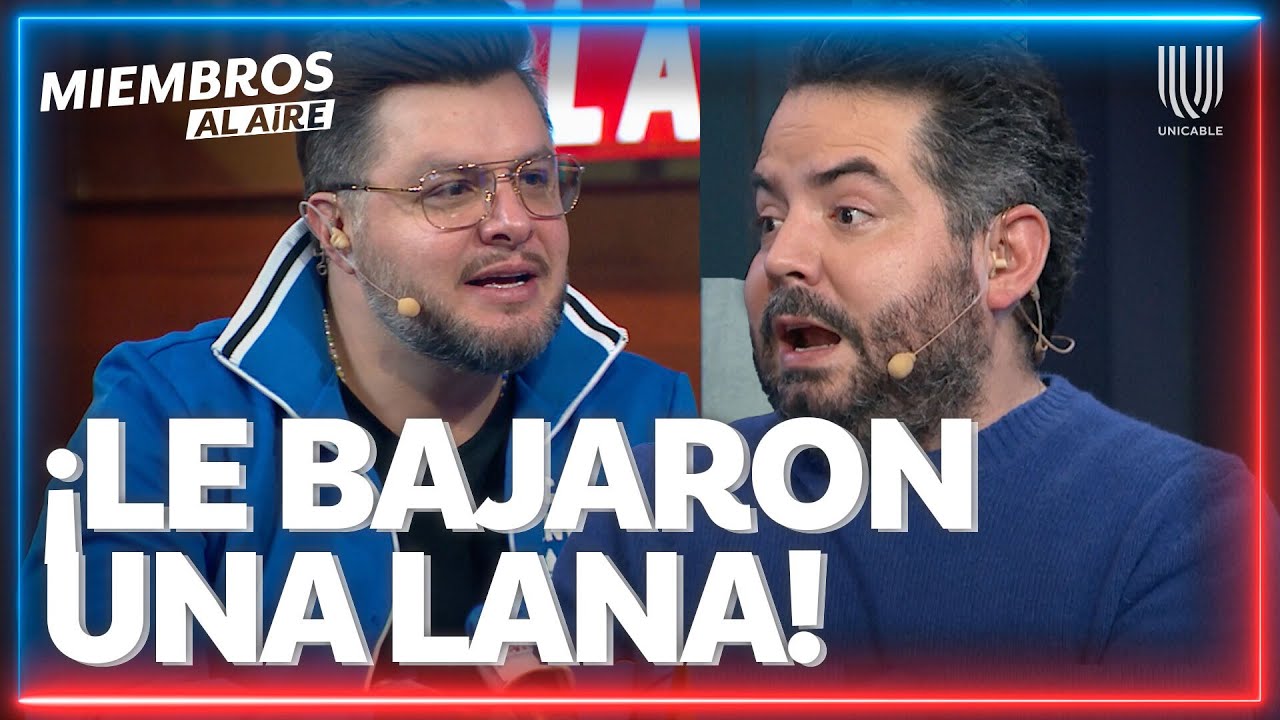 ¡Lo amenazaron! José Eduardo Derbez cuenta su noche de terror en un teibol | Miembros al aire