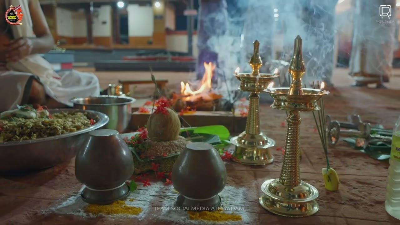 🛕*അതിയടം ശ്രീ മുച്ചിലോട്ട് ഭഗവതി ക്ഷേത്രം*🛕ഗണപതി ഹോമം 🙏