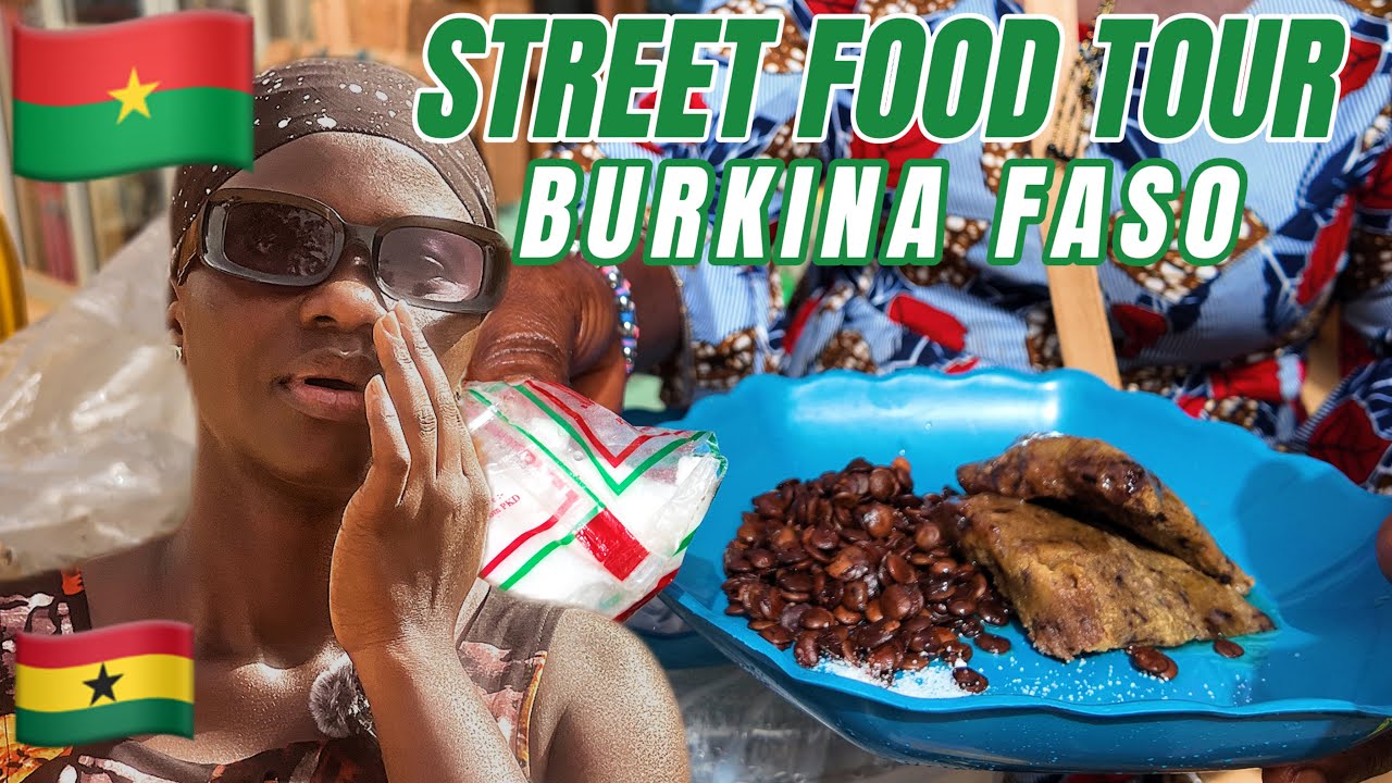 Exploring BURKINA FASO STREET FOOD As A Ghanaian In Ouagadougou