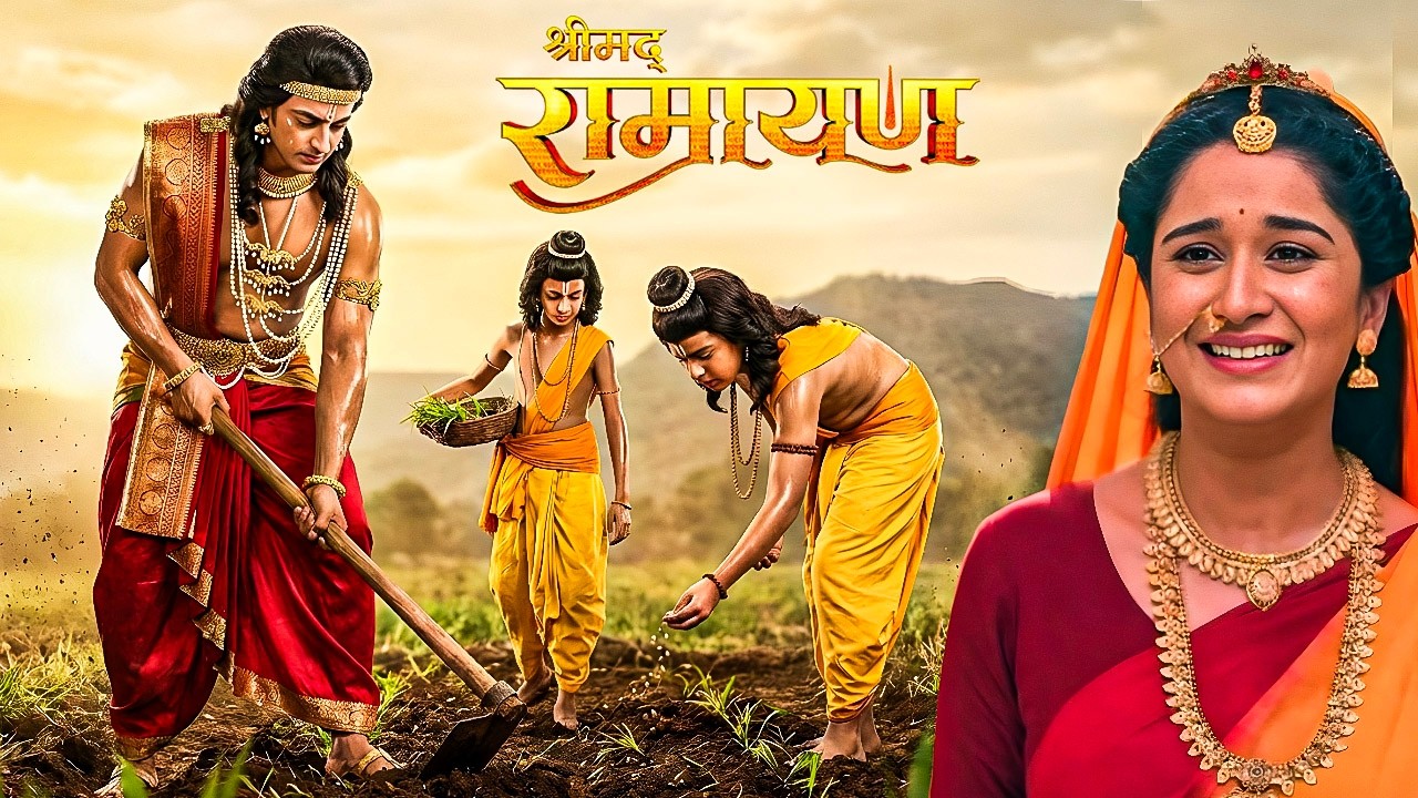 लव-कुश ने अपने चाचा भरत के साथ की खेती, माँ सीता हुई भावुक ! || Shrimad Ramayan | Full Episode ||