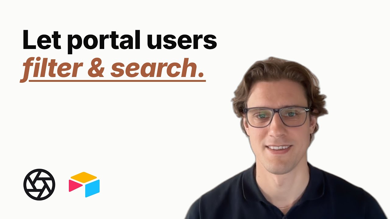 How to Add Filter, Search and Sort to Your Airtable Portal